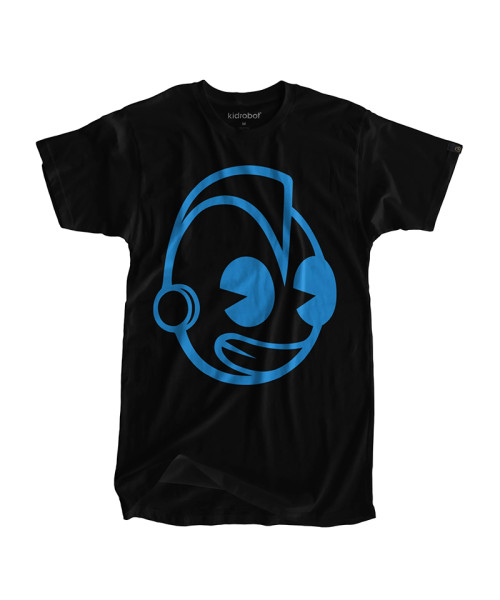 Kidrobot Black/Blue Bot T-Shirt